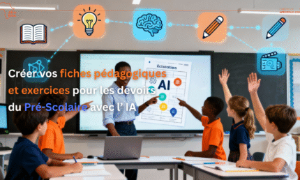 Créer vos fiches pédagogiques et exercices pour les devoirs du Pré-Scolaire avec l’ IA